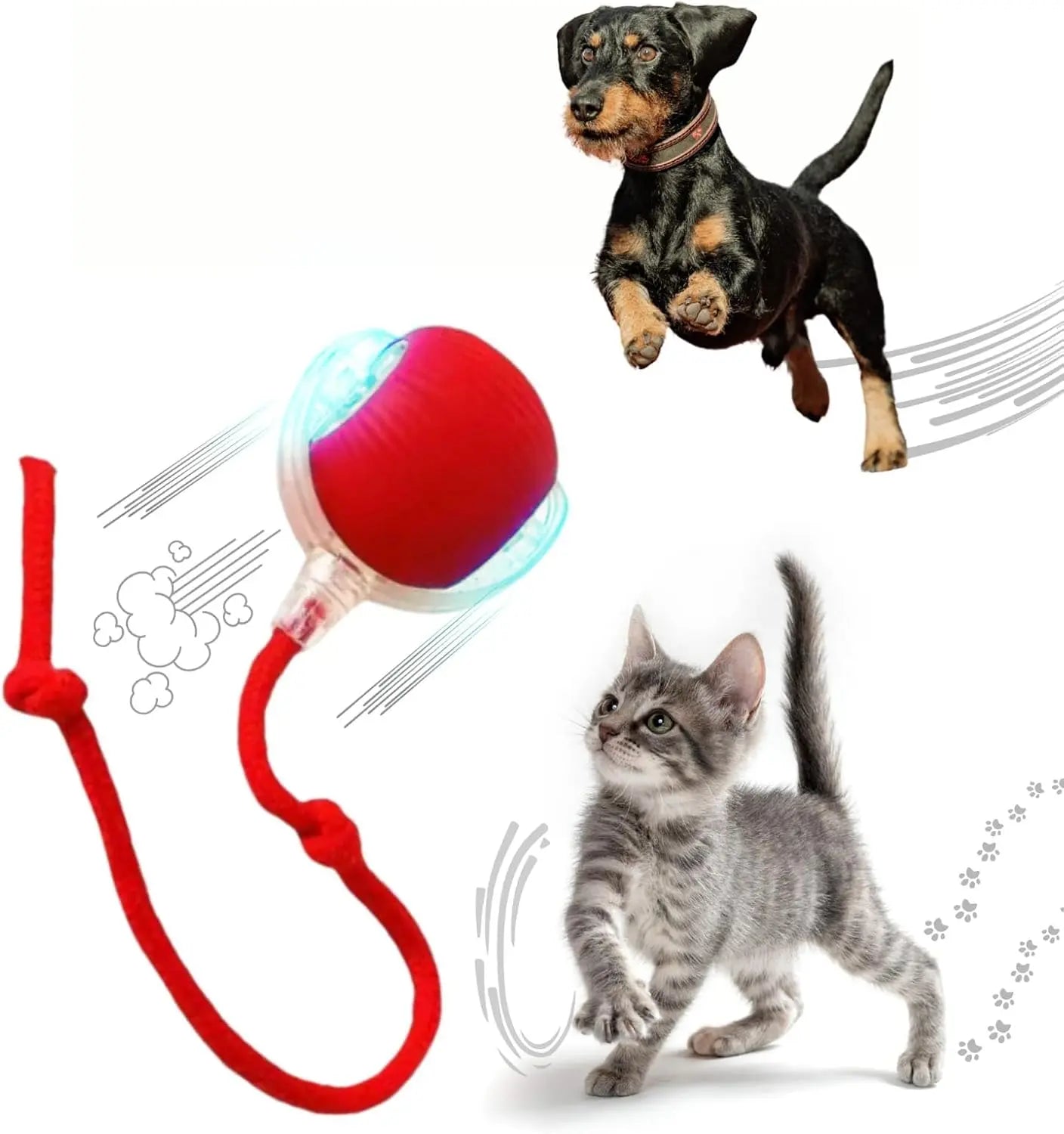 Speedy Tail 2.0 Interactive Pet Toy FurEase