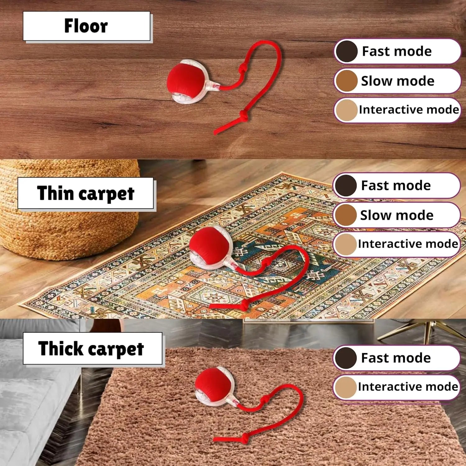 Speedy Tail 2.0 Interactive Pet Toy FurEase